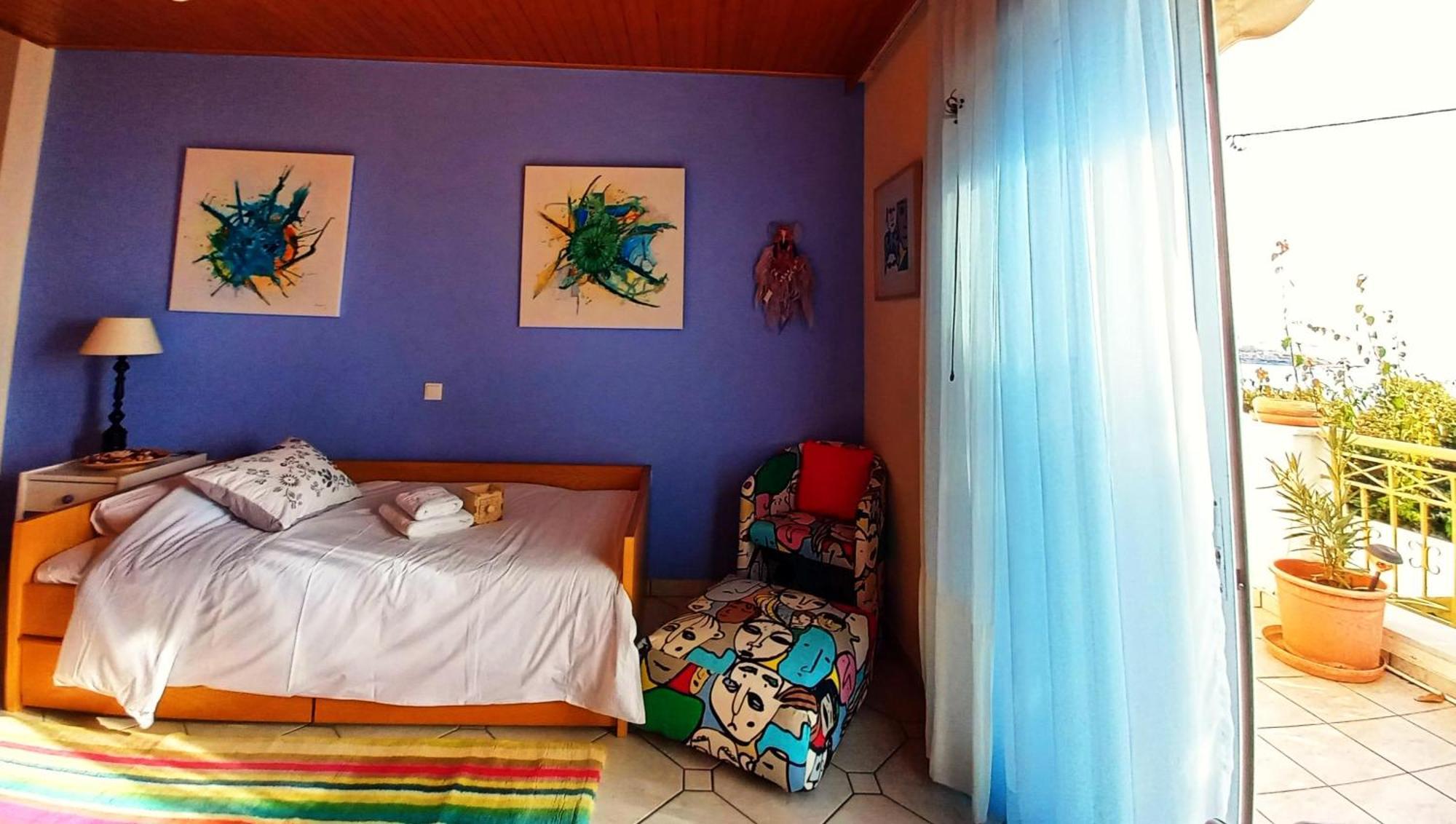 Villa "Eva" - Entire Beachfront Holiday Home - 4S Agia Marina  Екстериор снимка